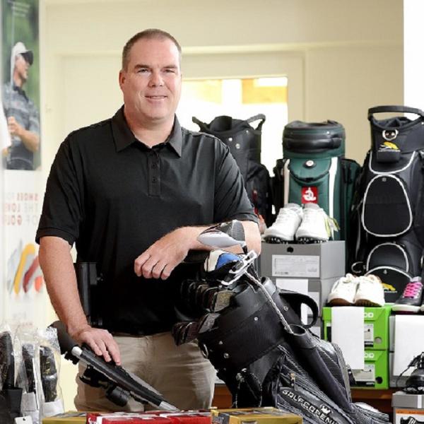 eBay-Verkäufer mit Sportequipment