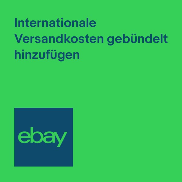 Thumbnail: Gebündelt internationale Versandkosten