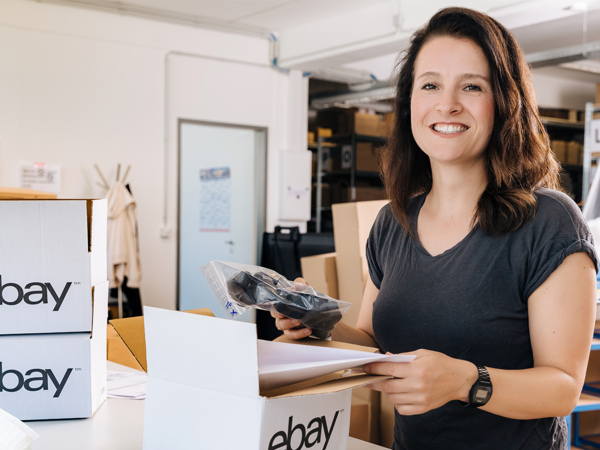 eBay Verkäuferin